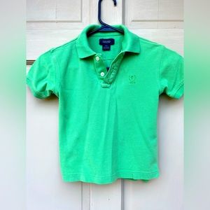 Boys Izod polo shirt, light green
